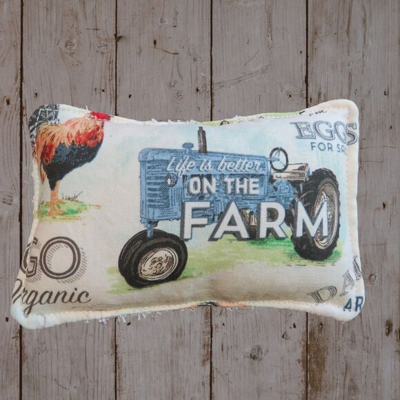 Reusable Sponge, Farm Tractor Dish Scrubby, Set Of 2 - Picture 4 of 5